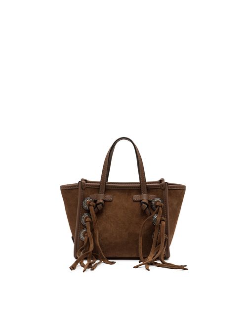 Borsa Miss Marcella in suede Cognac GIANNI CHIARINI | BS 12085COGNAC